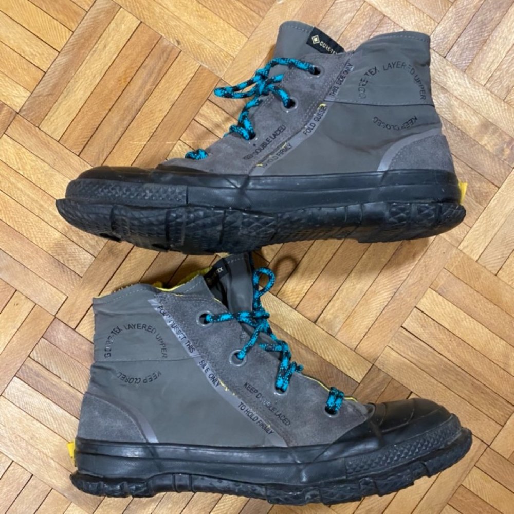 Converse Chuck Taylor All Star MC18 Hi Grey Gore-Tex - Size 8, 41.5